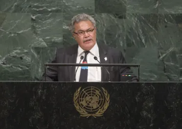 Portrait of His Excellency Enele Sosene Sopoaga (Prime Minister), Tuvalu