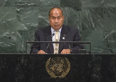 Portrait of His Excellency Taneti Maamau (President), Kiribati