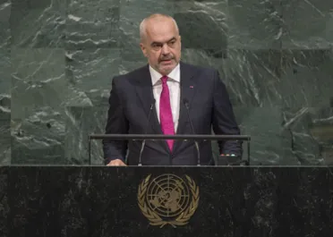 Portrait of His Excellency Edi Rama (Prime Minister), Albania