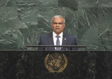 Portrait of His Excellency Mohamed Asim (Minister for Foreign Affairs), Maldives