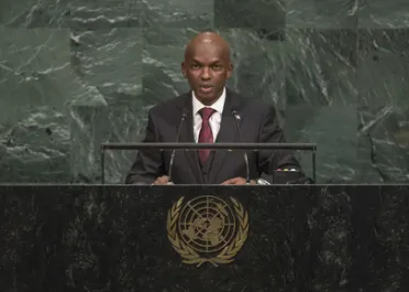 Portrait of His Excellency Alain Aimé Nyamitwe (Minister for Foreign Affairs and International Cooperation), Burundi