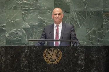 Portrait of His Excellency Alain Berset (President), Switzerland