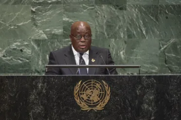 Portrait of His Excellency Nana Addo Dankwa Akufo-Addo (President), Ghana