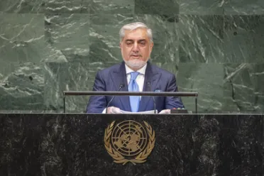 Portrait de (titres de civilité + nom) Son Excellence Abdullah Abdullah (Chef de l'exécutif), Afghanistan
