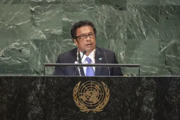 Portrait of His Excellency Tommy Esang Remengesau, Jr. (President), Palau