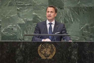 Portrait of His Excellency Xavier Bettel (Prime Minister), Luxembourg