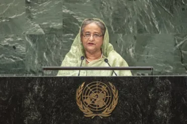 Portrait of H.E. Mrs. Sheikh Hasina (Prime Minister), Bangladesh