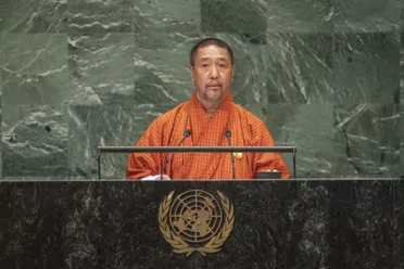 Portrait of His Excellency Lyonpo Tshering Wangchuk (Acting Head of Government), Bhutan