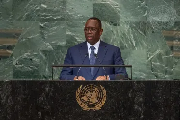 Portrait de (titres de civilité + nom) Son Excellence Macky Sall (Président), Sénégal