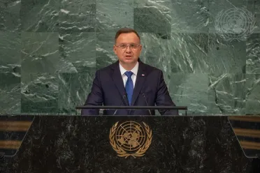 Portrait de (titres de civilité + nom) Son Excellence Andrzej Duda (Président), Pologne