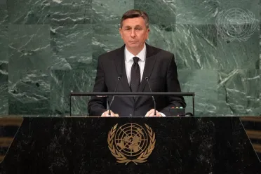 Portrait de (titres de civilité + nom) Son Excellence Borut Pahor (Président), Slovénie