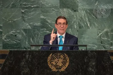 Portrait de (titres de civilité + nom) Son Excellence Bruno Eduardo Rodríguez Parrilla (Ministre des affaires étrangères), Cuba