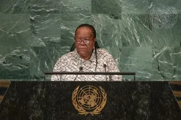 Portrait of Her Excellency Naledi Pandor (Minister for International Relations and Cooperation), South Africa
