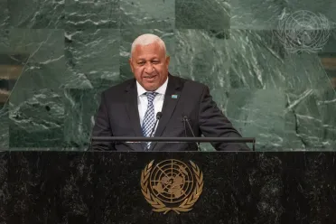 Portrait of His Excellency Josaia Voreqe Bainimarama (Prime Minister), Fiji