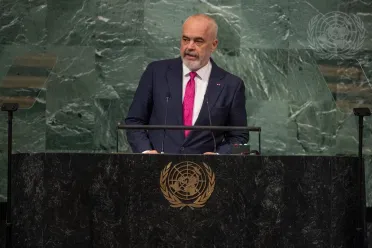 Portrait of His Excellency Edi Rama (Prime Minister), Albania