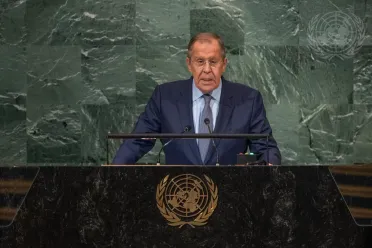 Portrait of His Excellency Sergey Lavrov (Minister for Foreign Affairs), Russian Federation