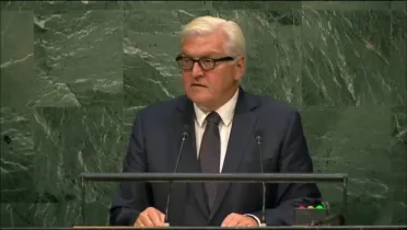 Portrait de (titres de civilité + nom) Son Excellence Frank-Walter Steinmeier (Ministre des affaires étrangères), Allemagne