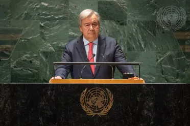 Portrait de (titres de civilité + nom) Son Excellence António Guterres (Secrétaire général), Secrétaire général des Nations Unies