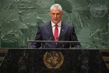 Portrait of His Excellency Miguel Díaz-Canel Bermúdez (President), Cuba