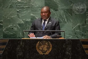 Portrait de (titres de civilité + nom) Son Excellence Filipe Jacinto Nyusi (Président), Mozambique