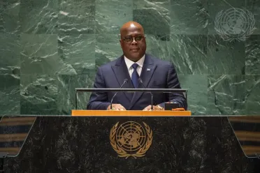 Portrait of His Excellency Félix-Antoine Tshisekedi Tshilombo (President), Democratic Republic of the Congo