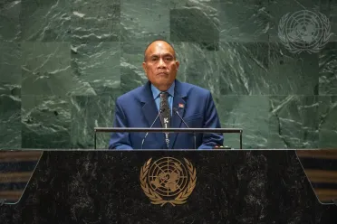 Portrait of His Excellency Taneti Maamau (President), Kiribati