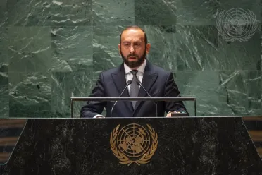Portrait of His Excellency Ararat Mirzoyan (Minister for Foreign Affairs), Armenia