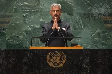 Portrait de (titres de civilité + nom) Son Excellence Subrahmanyam Jaishankar (Ministre des relations extérieures), Inde