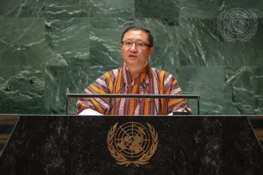 Portrait of His Excellency Tandi Dorji (Minister for Foreign Affairs), Bhutan
