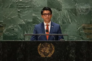 Portrait of His Excellency Andry Nirina Rajoelina (President), Madagascar