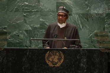 Portrait of His Excellency Muhammadu Buhari (President), Nigeria