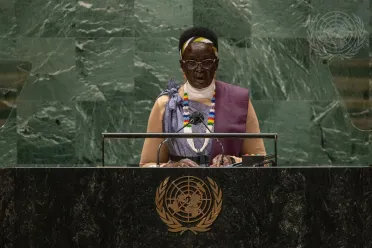 Portrait of Her Excellency Rebecca Nyandeng De Mabior (Vice-President), South Sudan