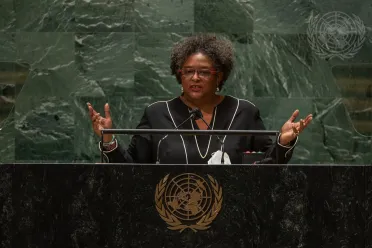 Portrait of Her Excellency Mia Amor Mottley (Prime Minister), Barbados