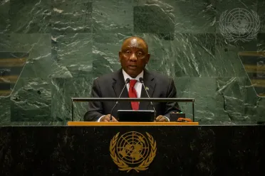 Portrait of His Excellency Matamela Cyril Ramaphosa (President), South Africa