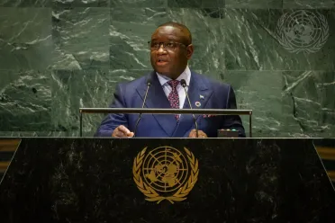 Portrait of His Excellency Julius Maada Bio (President), Sierra Leone