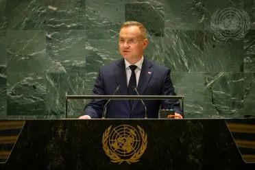 Portrait de (titres de civilité + nom) Son Excellence Andrzej Duda (Président), Pologne