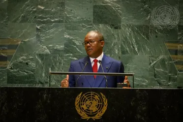 Portrait of His Excellency Úmaro Sissoco Embaló (President), Guinea-Bissau