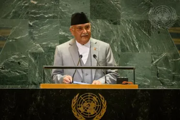 Portrait of His Excellency K.P. Sharma Oli (Prime Minister), Nepal