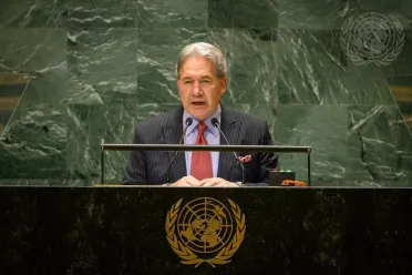 Portrait of His Excellency Winston Peters (Deputy Prime Minister), New Zealand