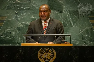 Portrait of His Excellency James Marape (Prime Minister), Papua New Guinea