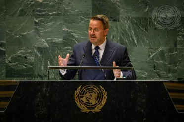 Portrait of His Excellency Xavier Bettel (Deputy Prime Minister), Luxembourg