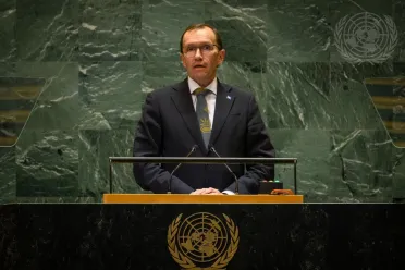 Portrait de (titres de civilité + nom) Son Excellence Espen Barth Eide (Ministre des affaires étrangères), Norvège