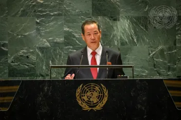 Portrait of His Excellency Song Kim (Permanent Representative), Democratic People’s Republic of Korea