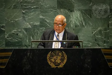 Portrait of His Excellency Teburoro Tito (Permanent Representative), Kiribati