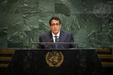 Portrait of His Excellency Mohamed Younis A Menfi (President), Libya