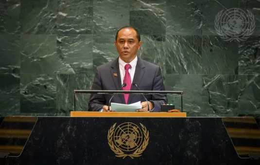 (职位+姓名)的照片 先生阁下 Dionisio Da Costa Babo Soares (常驻联合国代表), 东帝汶